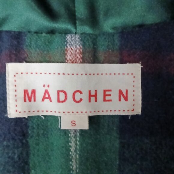 Anthropologie Madchen, Elegant Plaid Hooded Cape, Small, $60 and FREE SHIPPING! - Picture 11 of 14